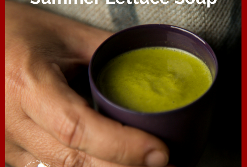 Chilled Lettuce Soup