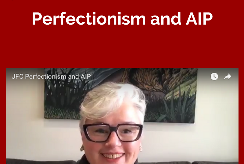 JFC - Perfectionism and AIP